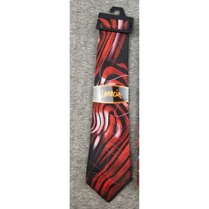 J. Garcia 100% Silk Neck Tie Collection Sixty Still Life Red Black Geometric NWT
